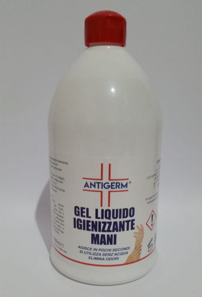 Antigerm gel igienizzante mani